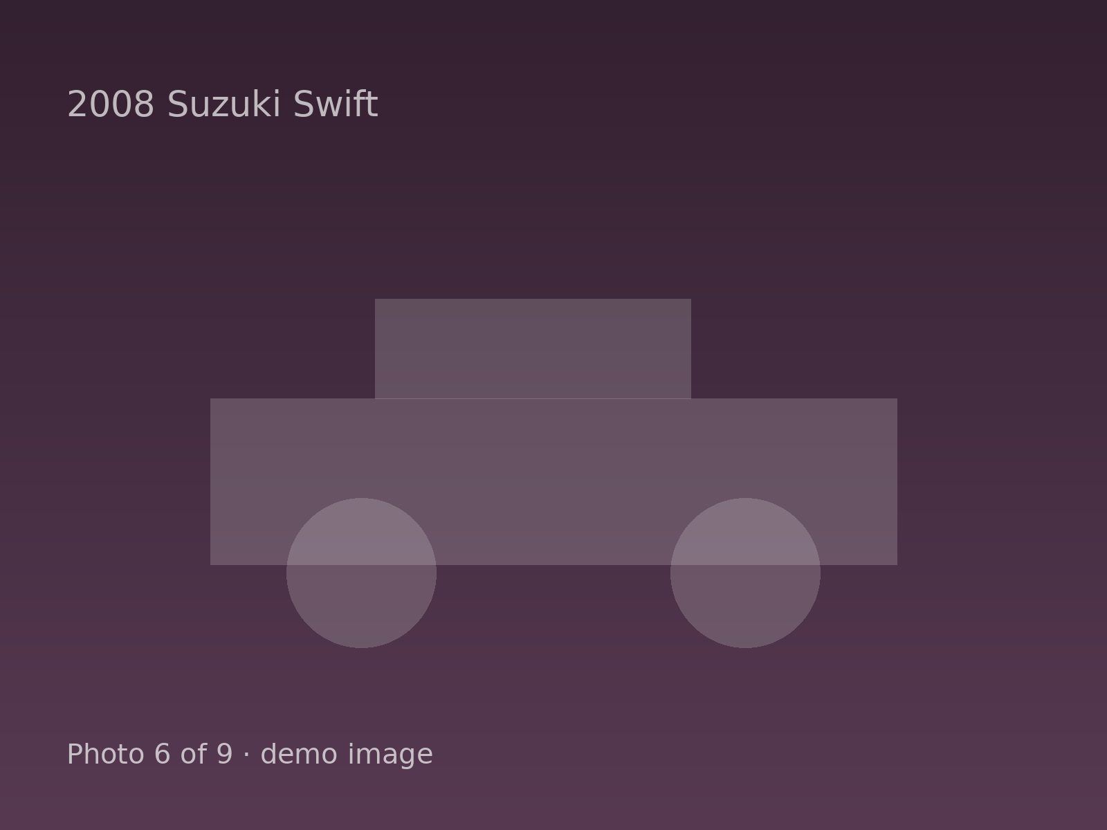 2008 Suzuki Swift — photo 6 of 9