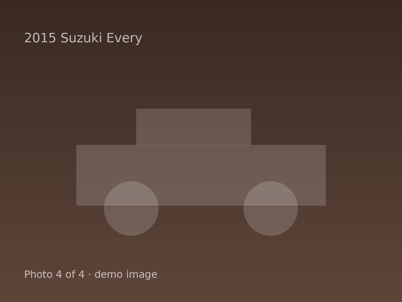 2015 Suzuki Every — photo 4 of 4