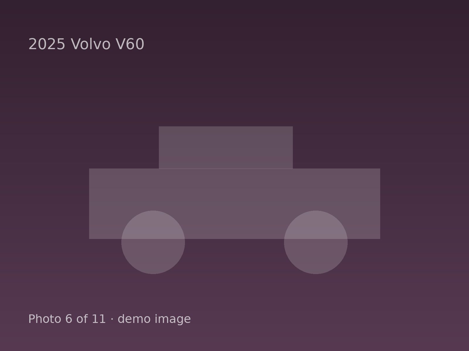 2025 Volvo V60 — photo 6 of 11