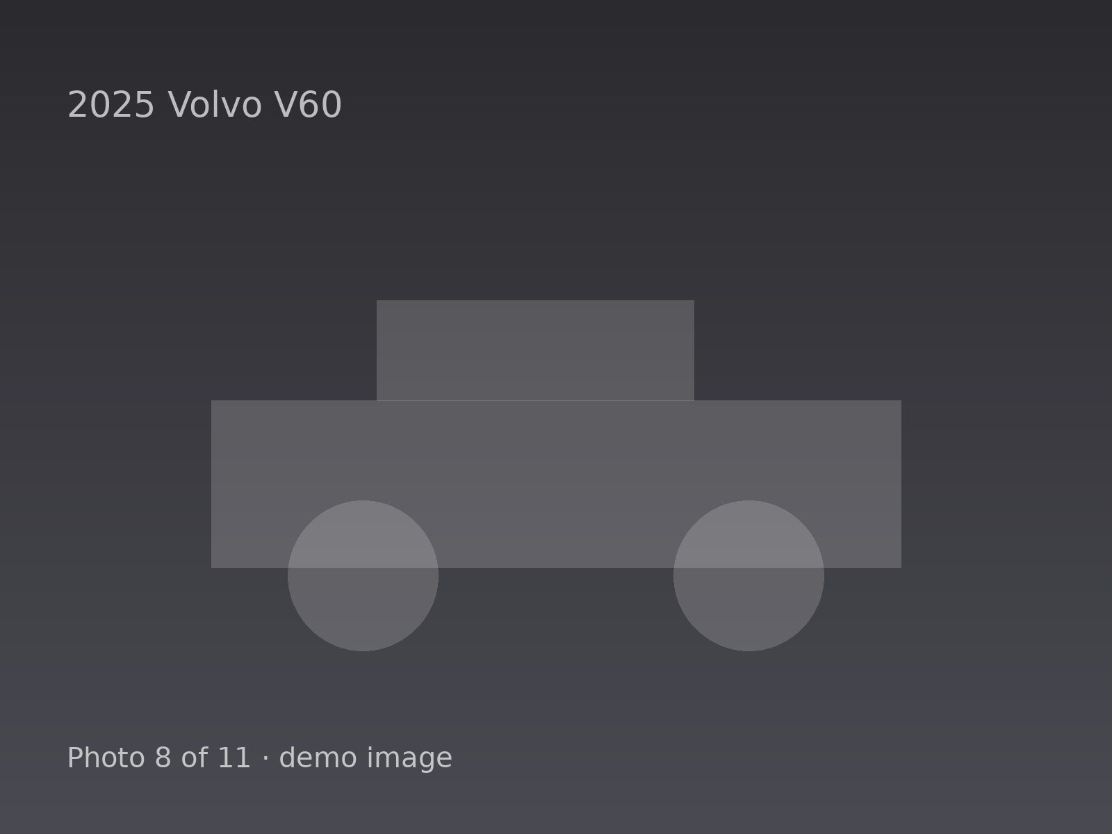 2025 Volvo V60 — photo 8 of 11