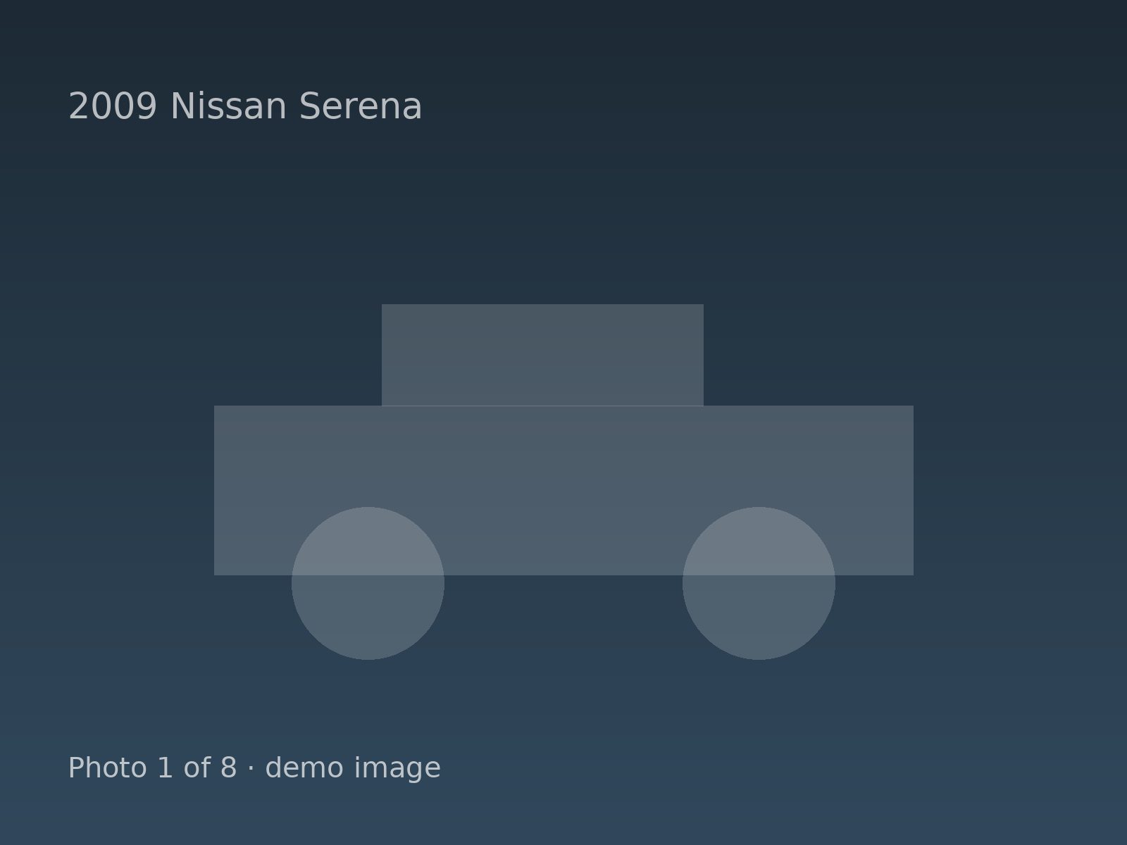 2009 Nissan Serena — photo 1 of 8