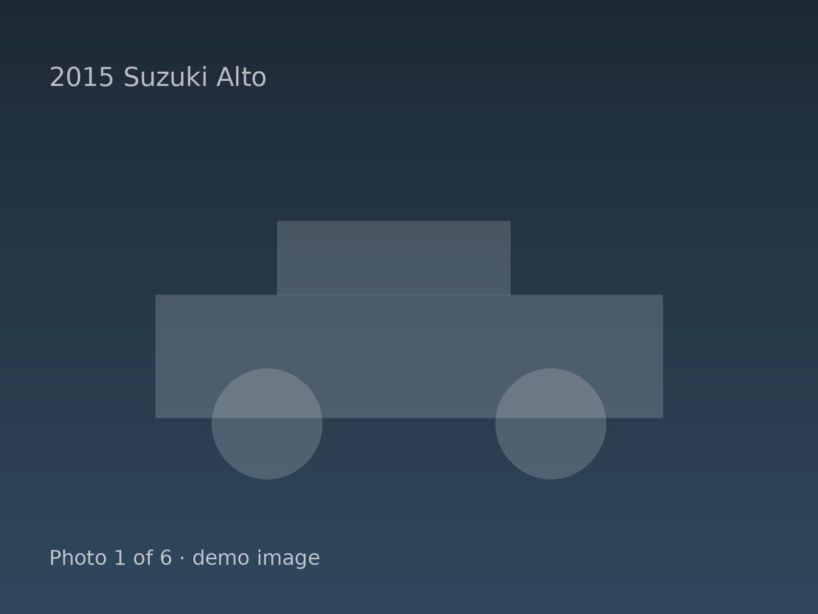 2015 Suzuki Alto — photo 1 of 6