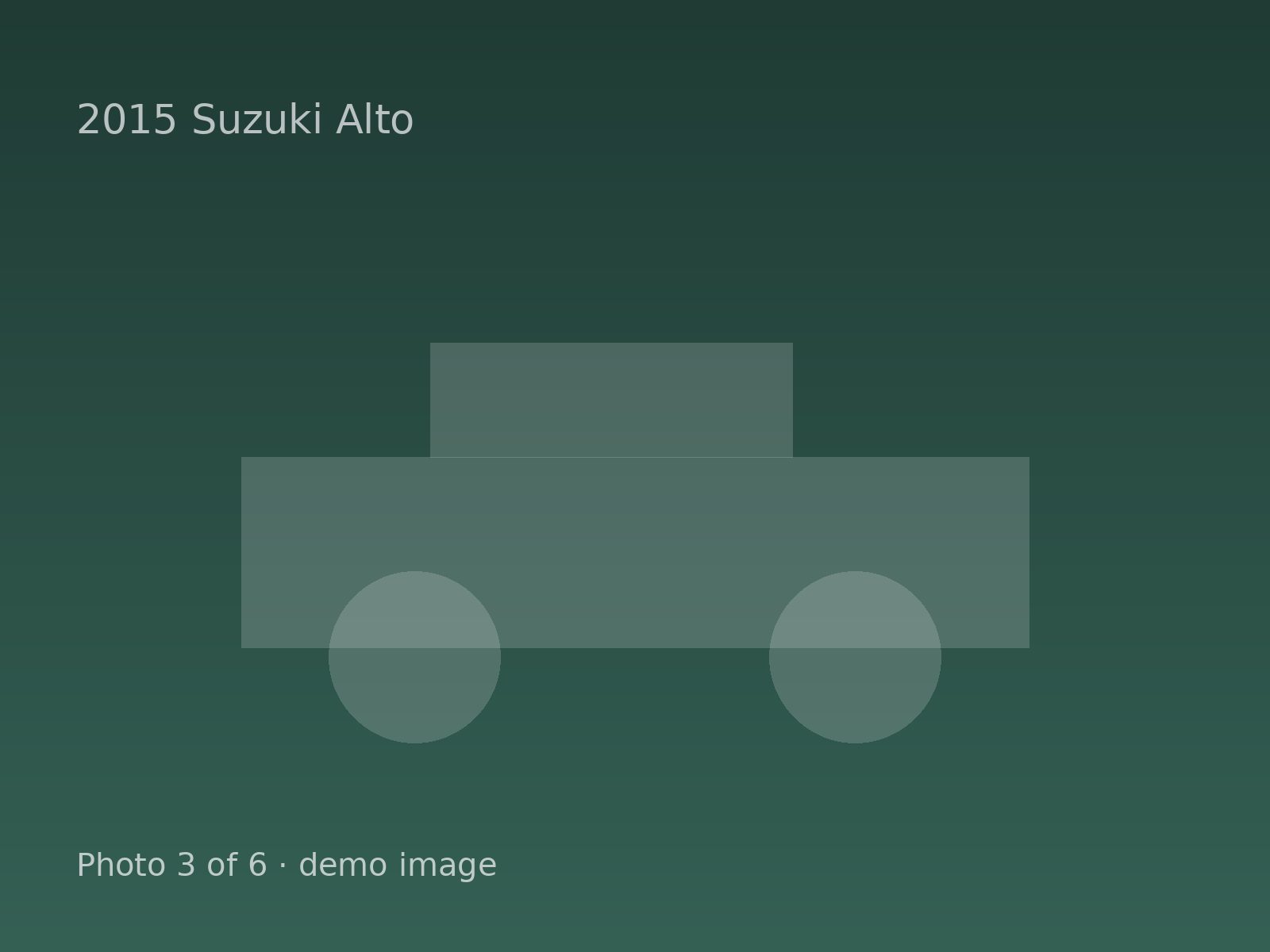 2015 Suzuki Alto — photo 3 of 6