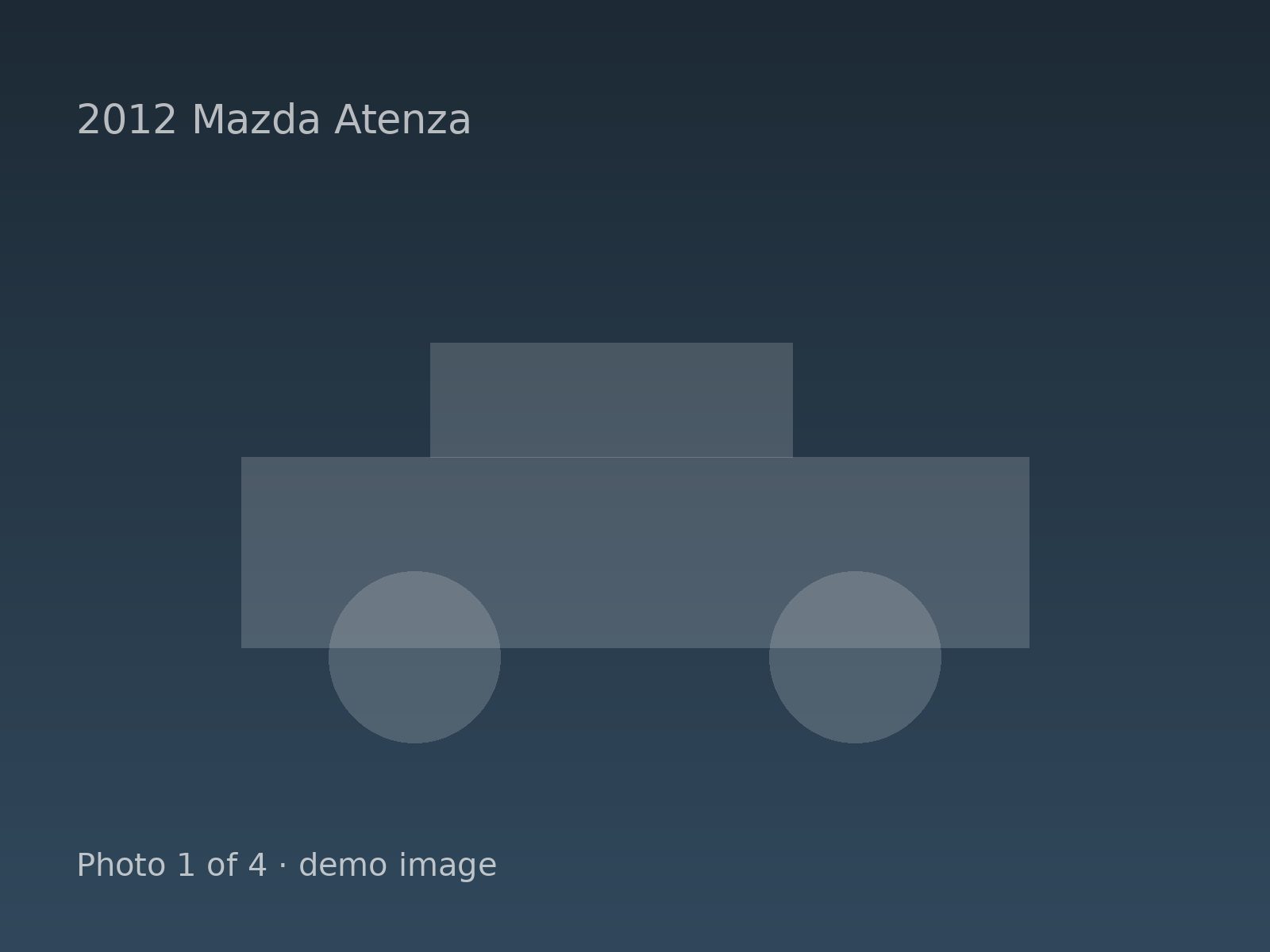 2012 Mazda Atenza — photo 1 of 4