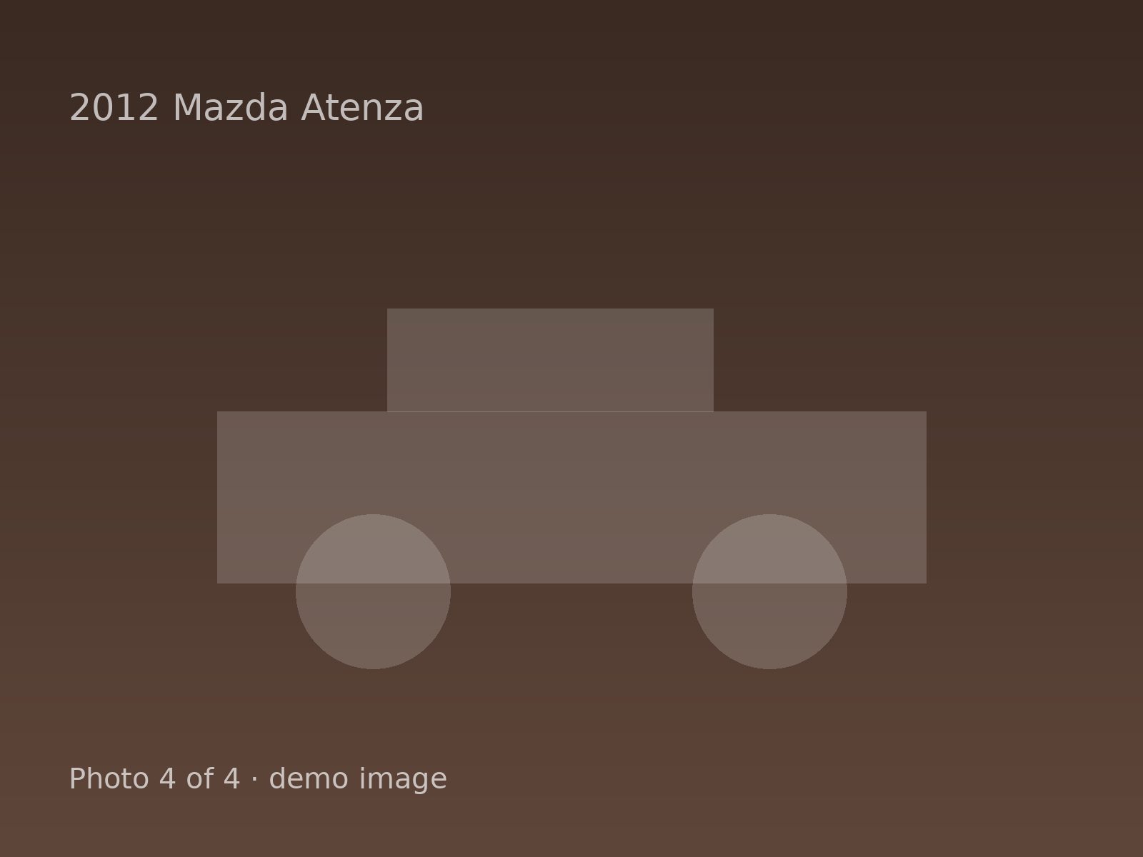 2012 Mazda Atenza — photo 4 of 4