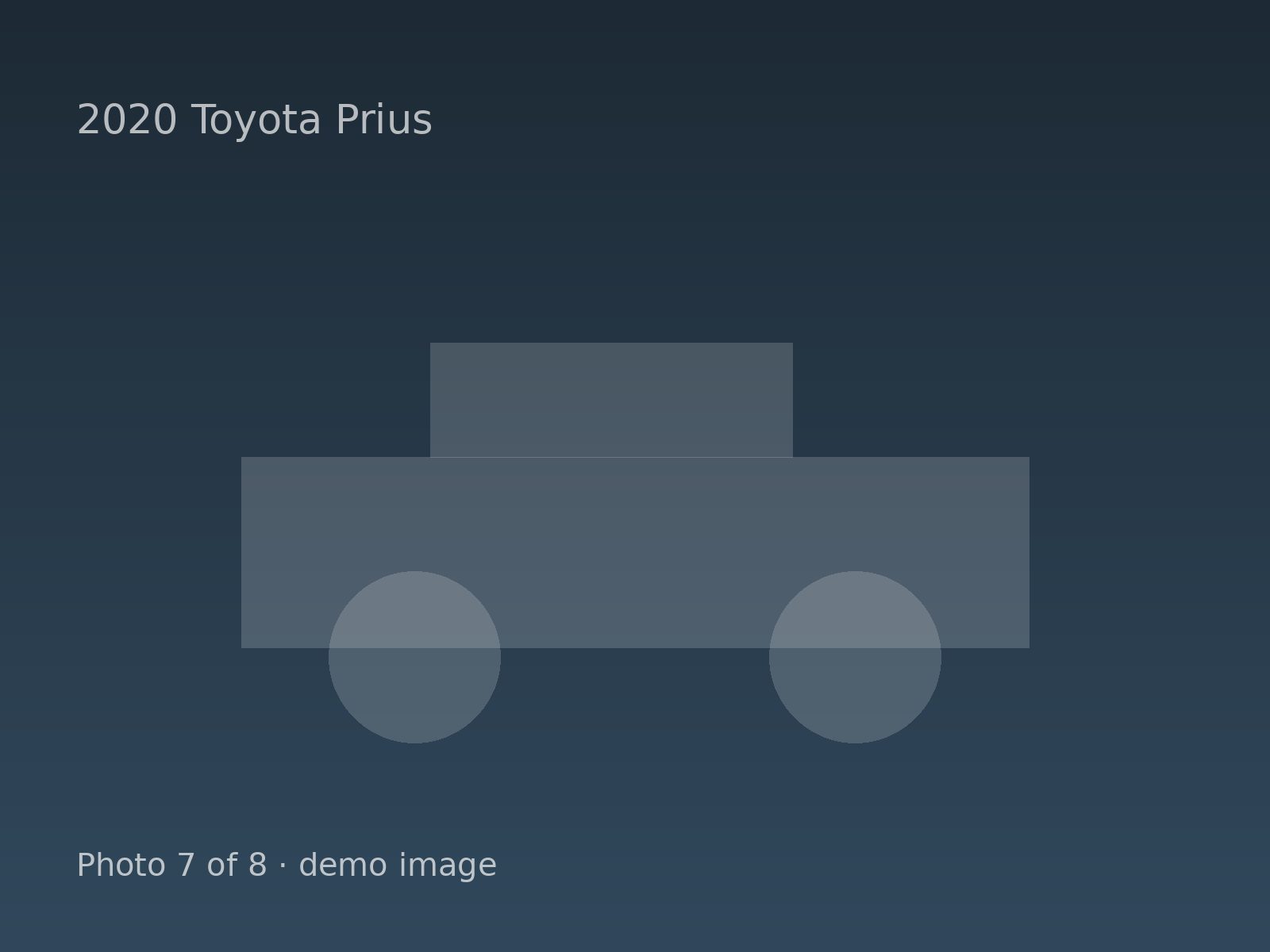 2020 Toyota Prius — photo 7 of 8