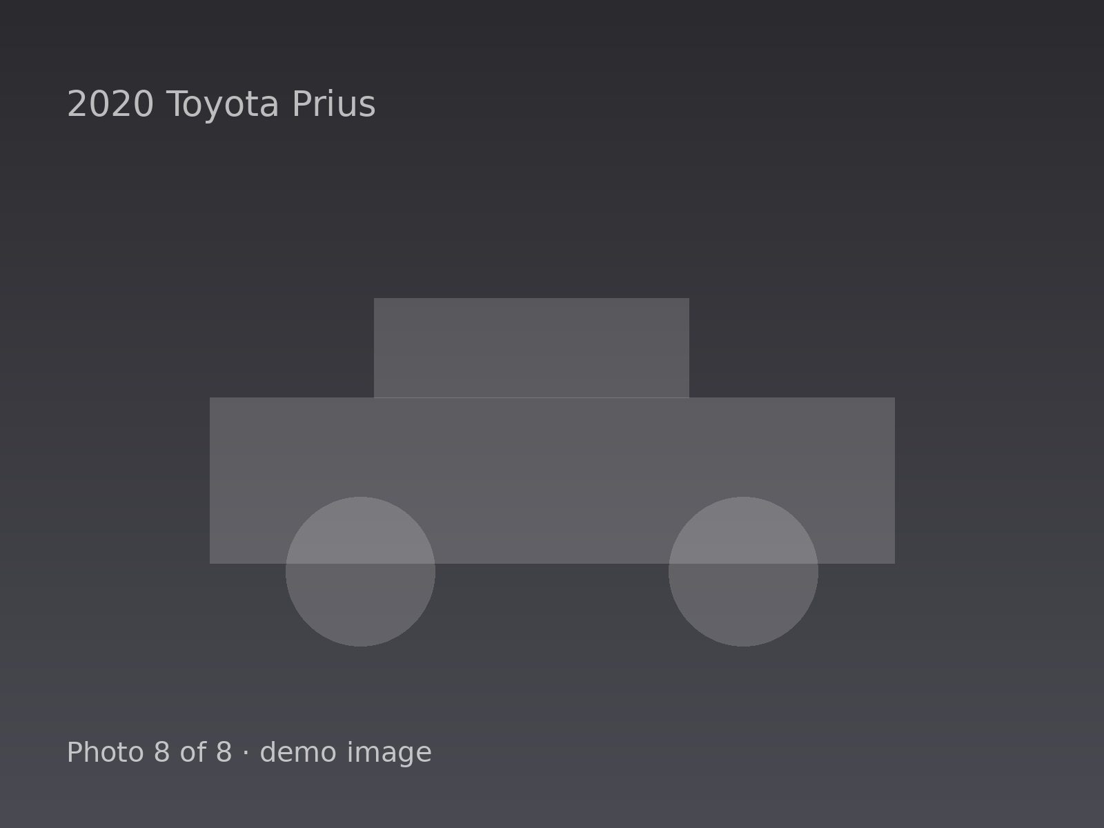 2020 Toyota Prius — photo 8 of 8