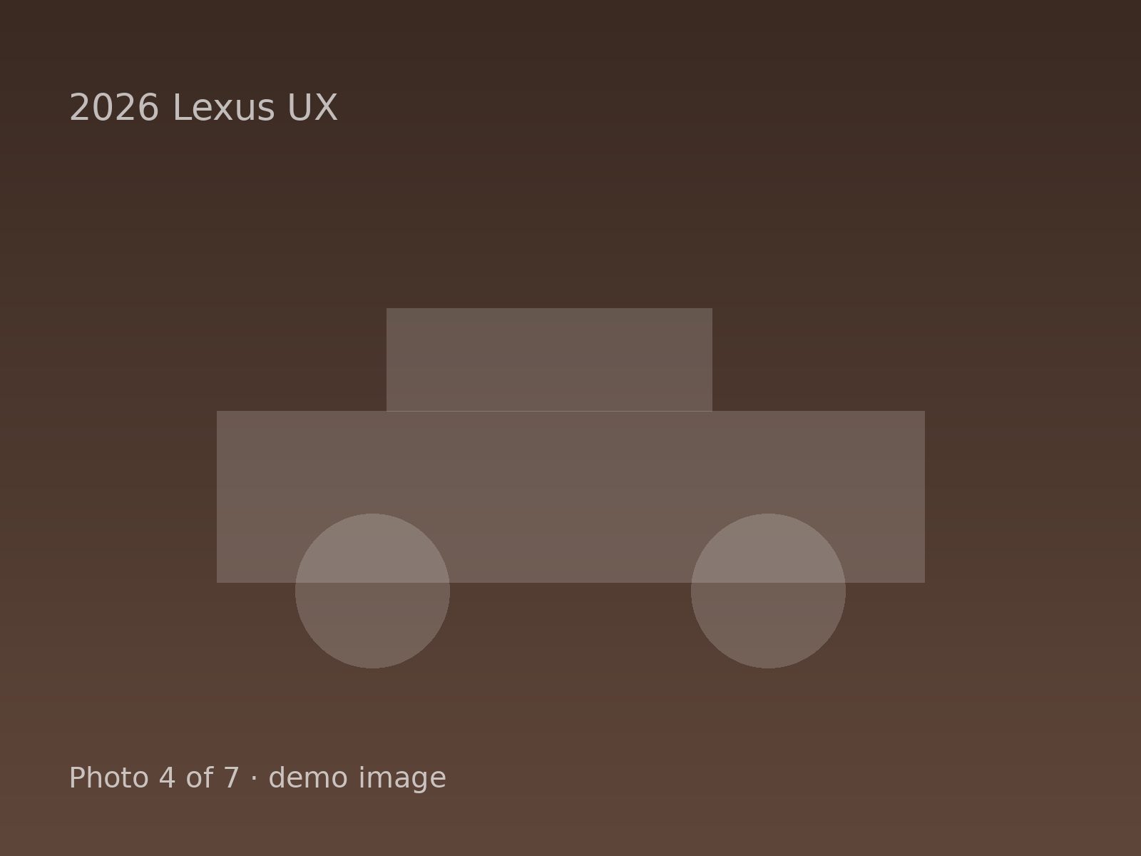 2026 Lexus UX — photo 4 of 7