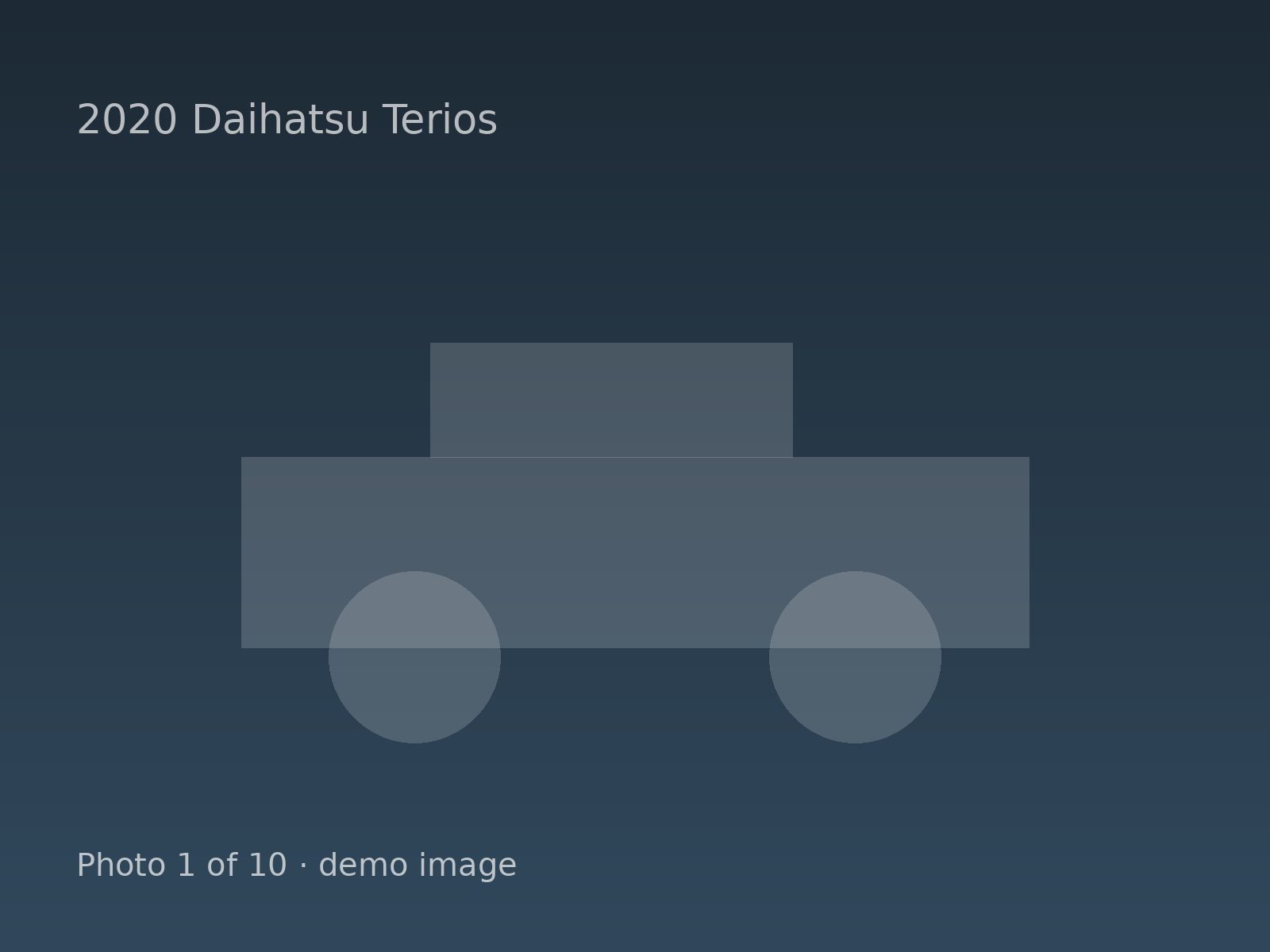 2020 Daihatsu Terios — photo 1 of 10