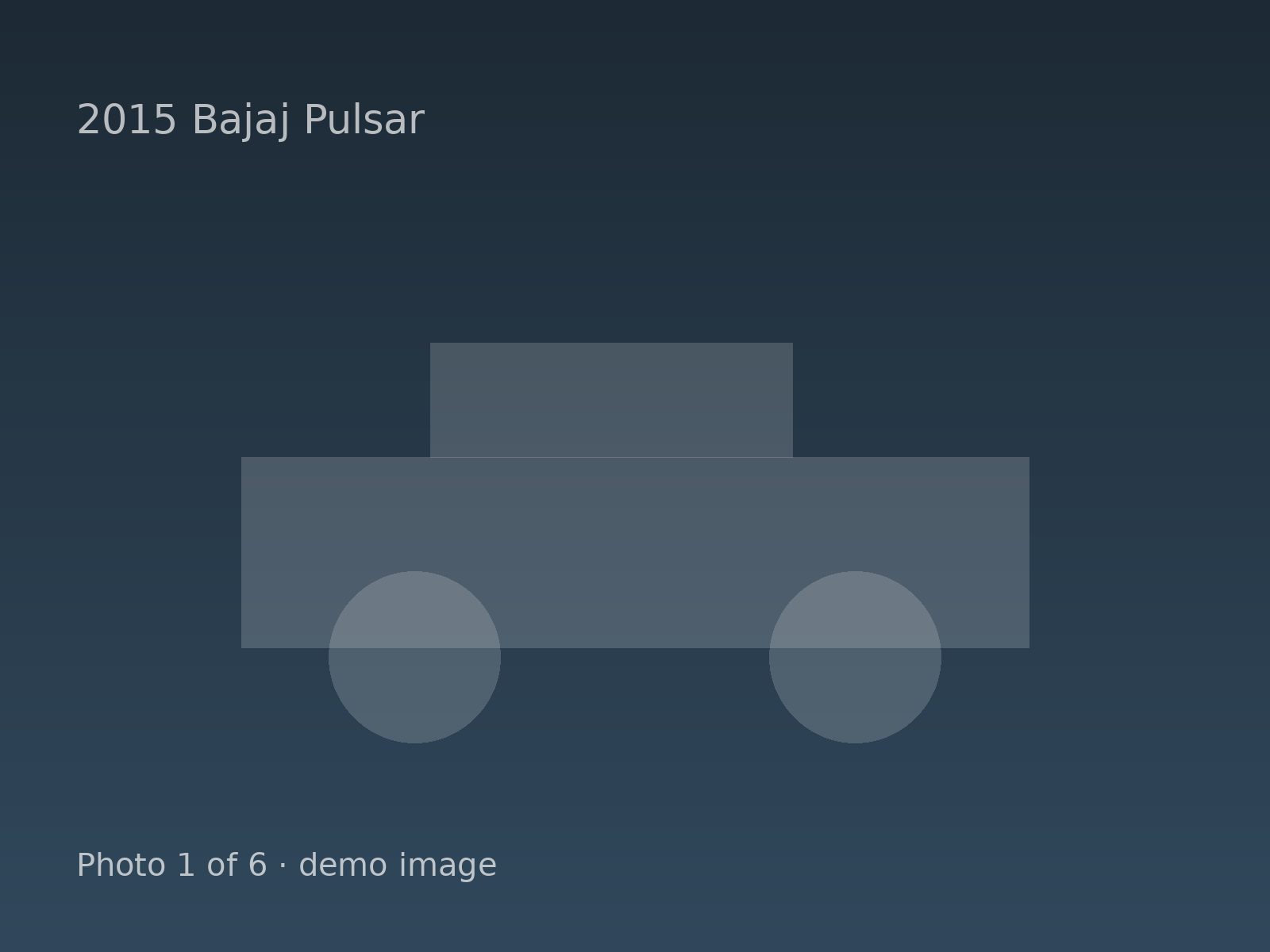 2015 Bajaj Pulsar — photo 1 of 6