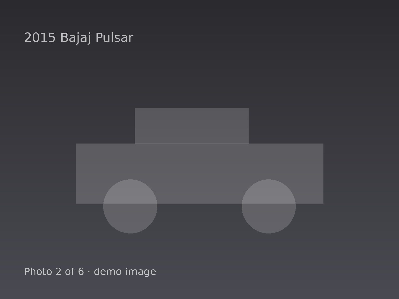 2015 Bajaj Pulsar — photo 2 of 6