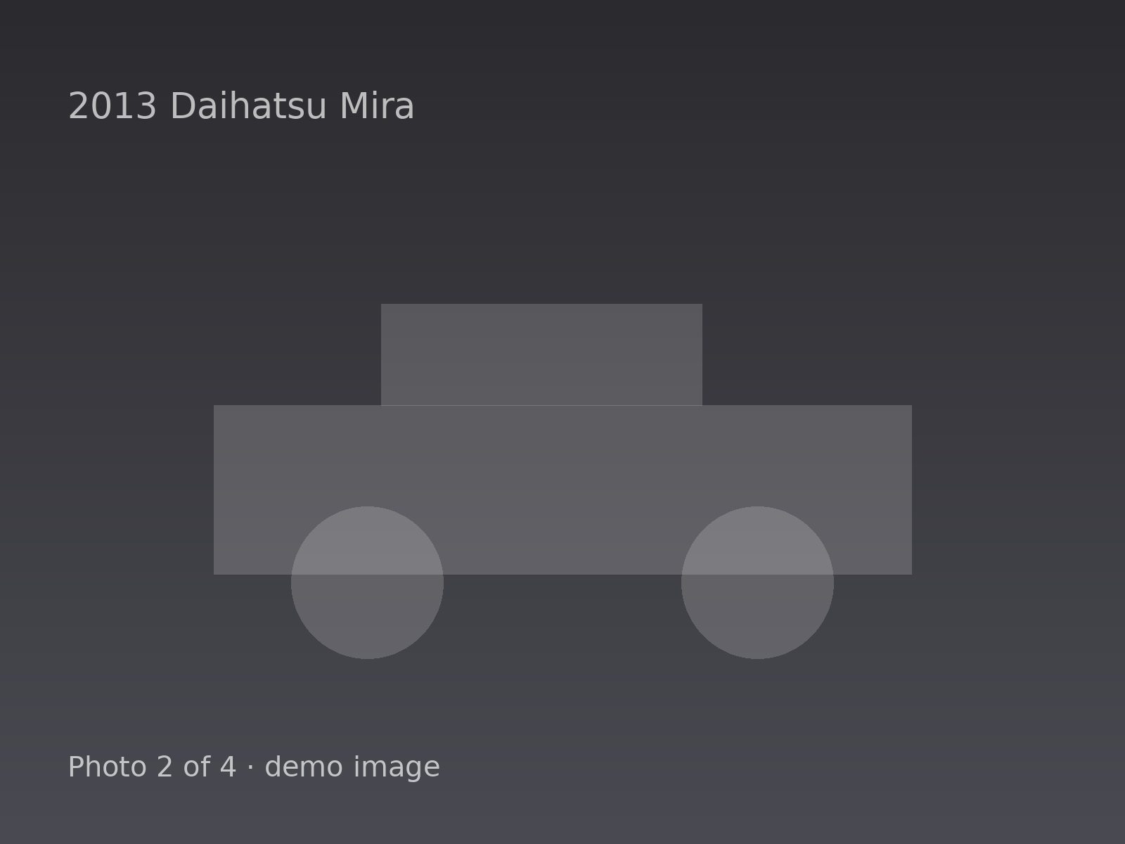 2013 Daihatsu Mira — photo 2 of 4