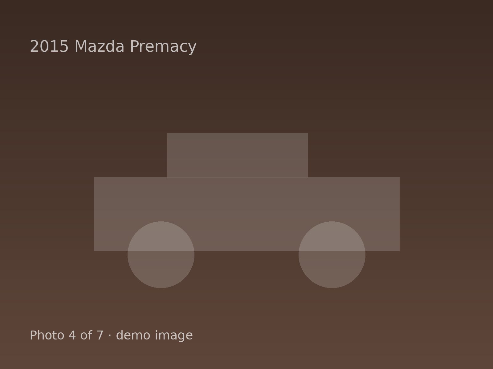 2015 Mazda Premacy — photo 4 of 7