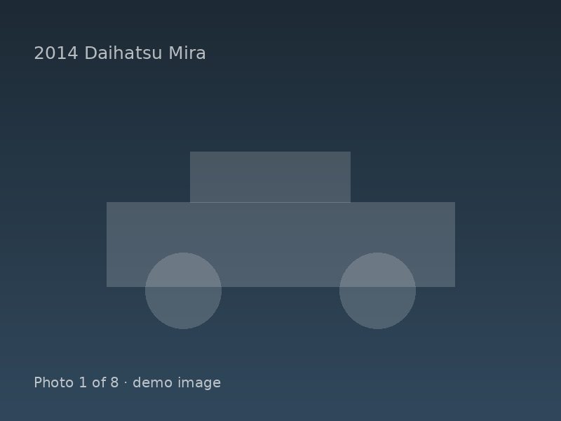 2014 Daihatsu Mira for sale in Bura, Tana River