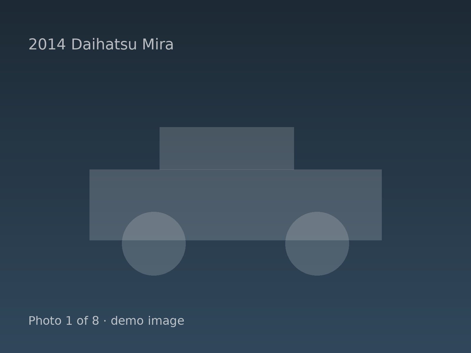 2014 Daihatsu Mira — photo 1 of 8