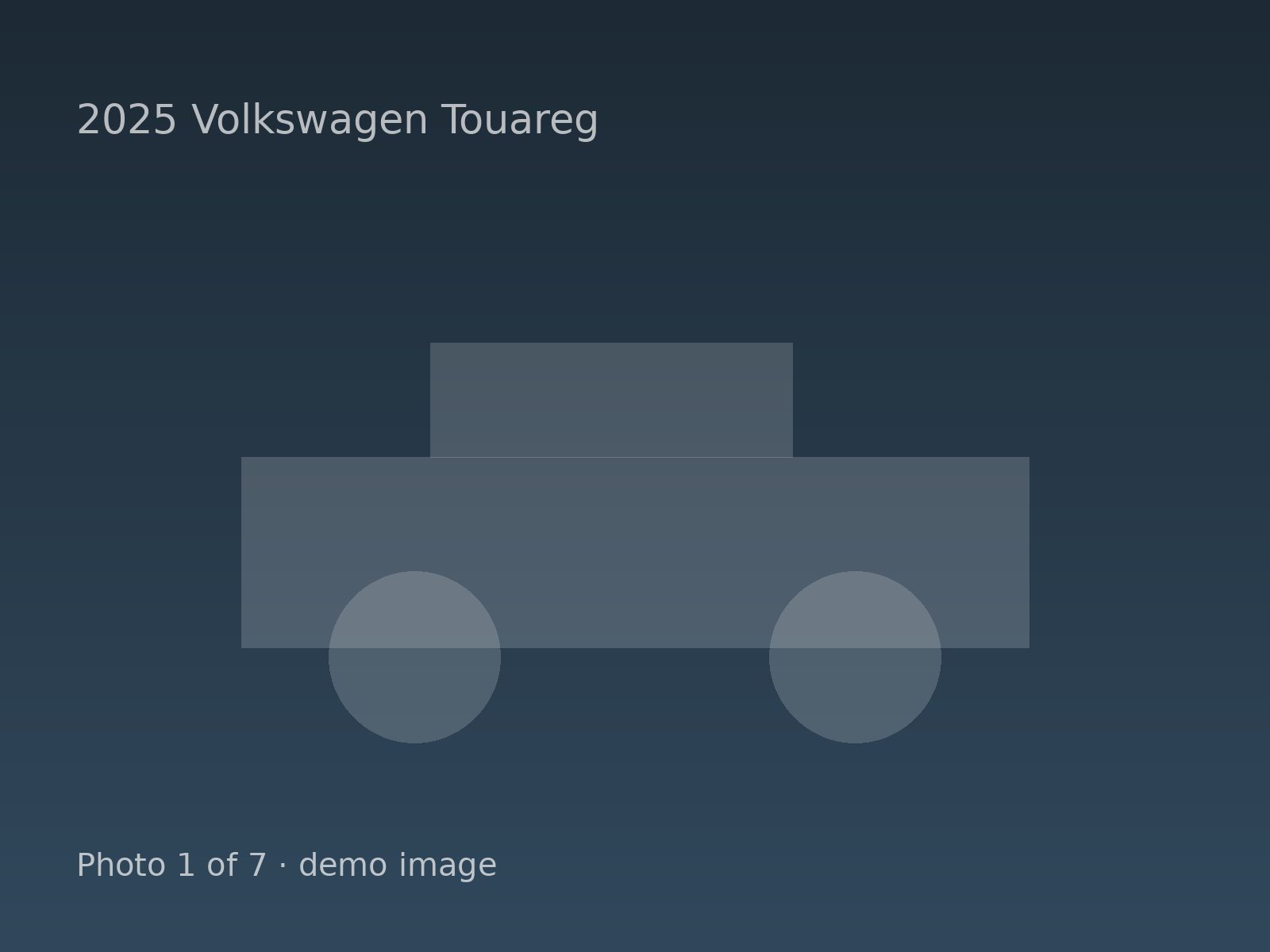 2025 Volkswagen Touareg — photo 1 of 7