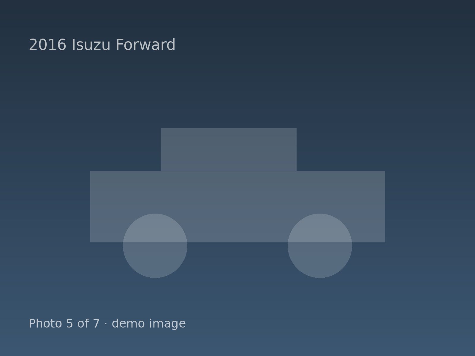 2016 Isuzu Forward — photo 5 of 7