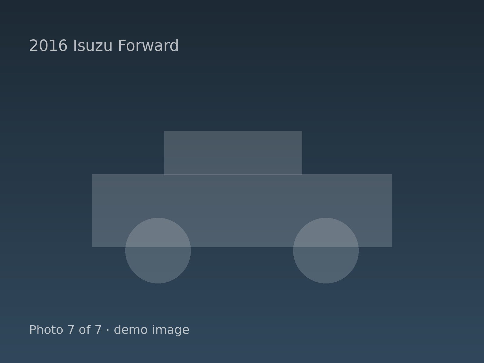 2016 Isuzu Forward — photo 7 of 7