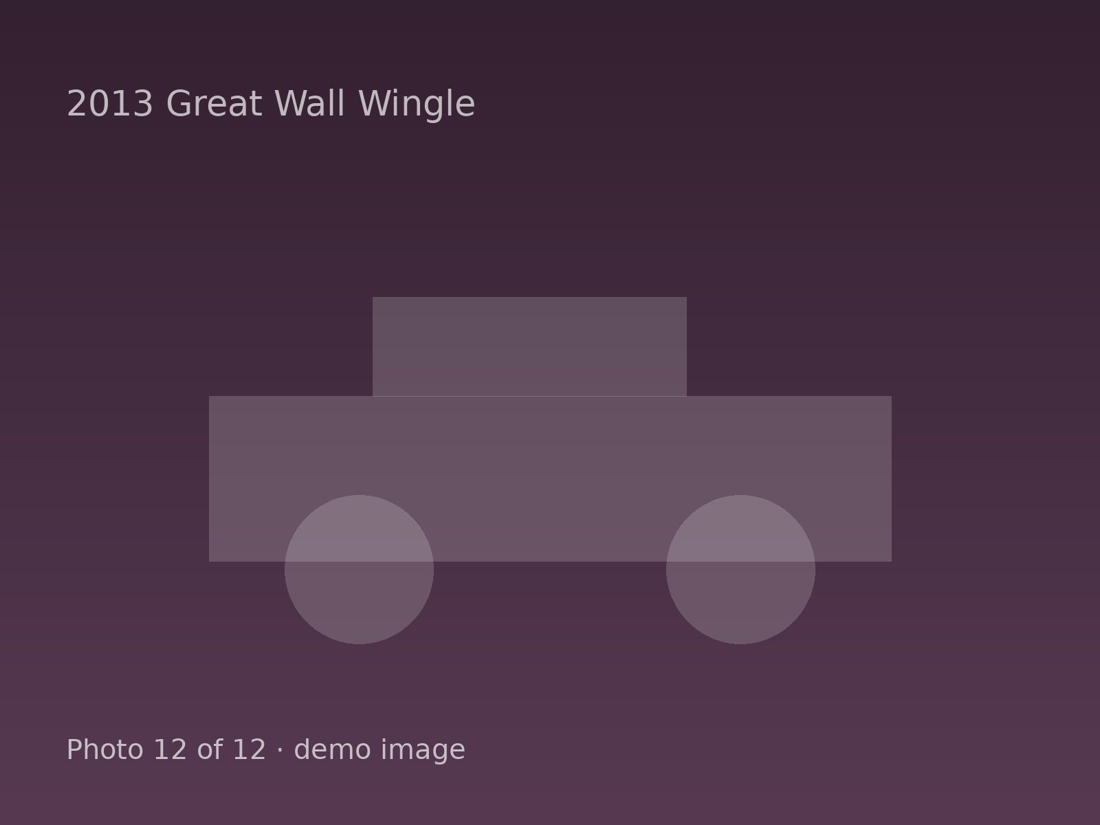 2013 Great Wall Wingle — photo 12 of 12