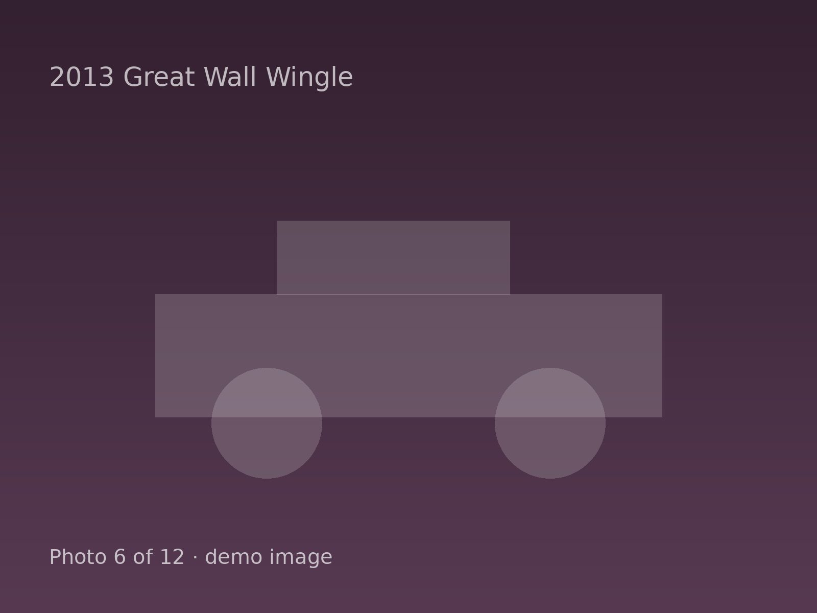 2013 Great Wall Wingle — photo 6 of 12