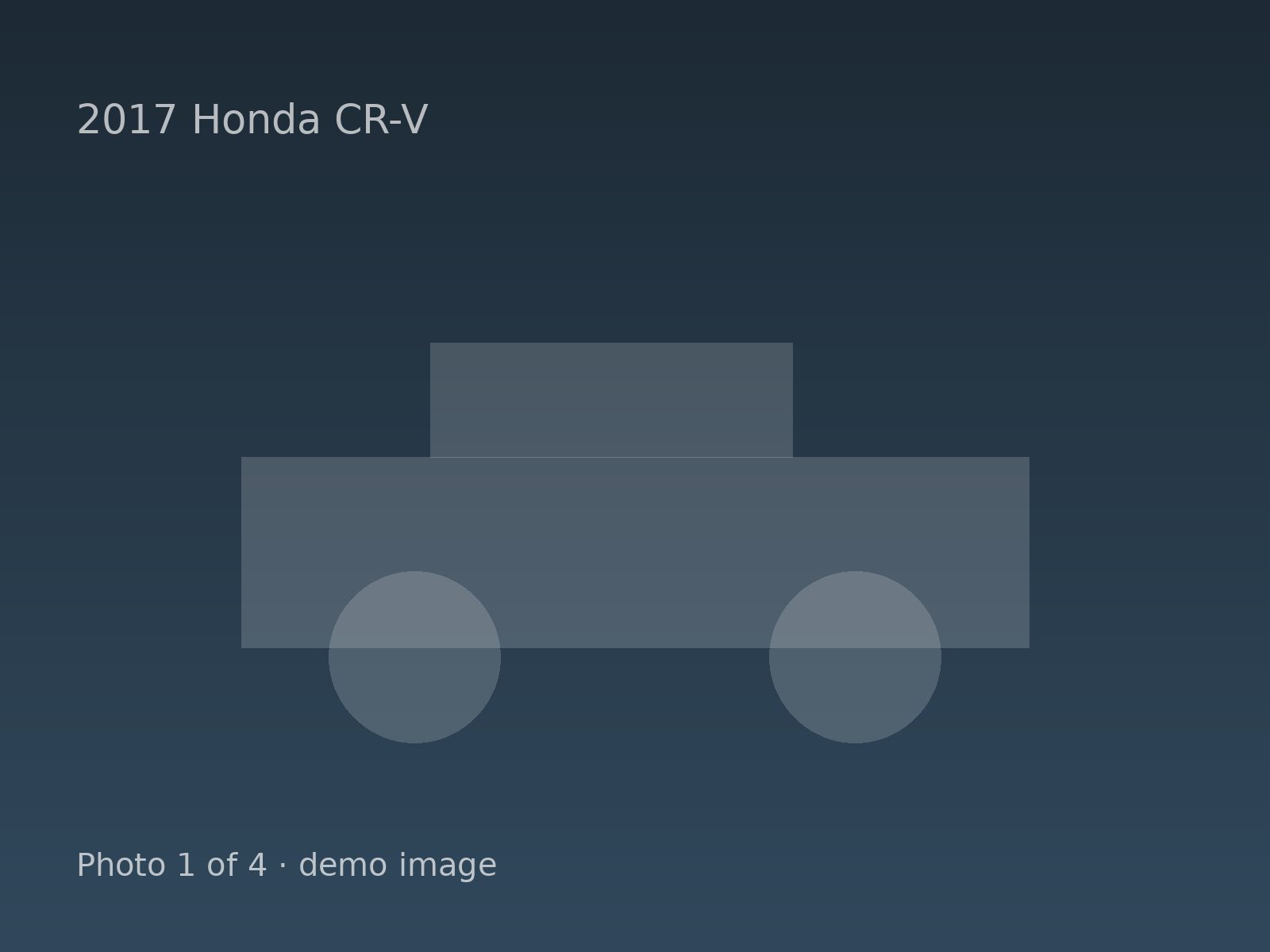 2017 Honda CR-V — photo 1 of 4