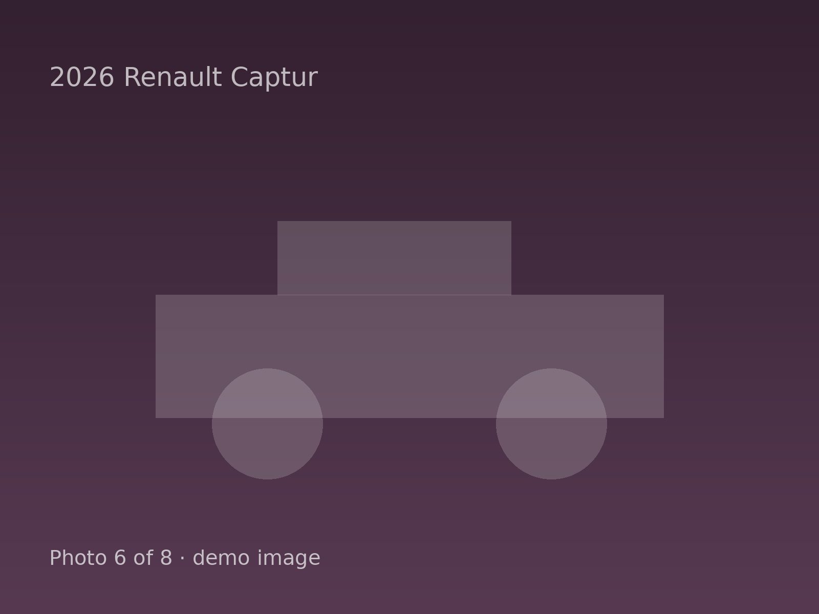 2026 Renault Captur — photo 6 of 8